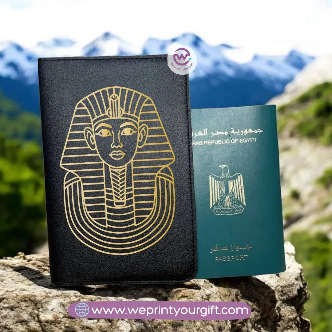 Egyptian Pharaonic Passport Cover – Artistic Travel Edition - WE PRINT