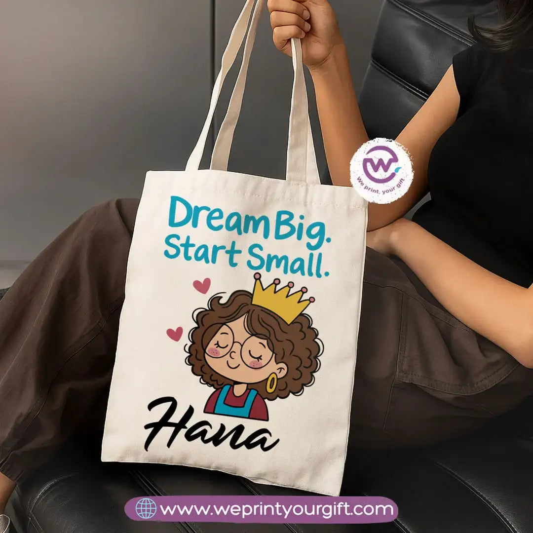 Cartoon Character Canvas Tote Bag - WE PRINT