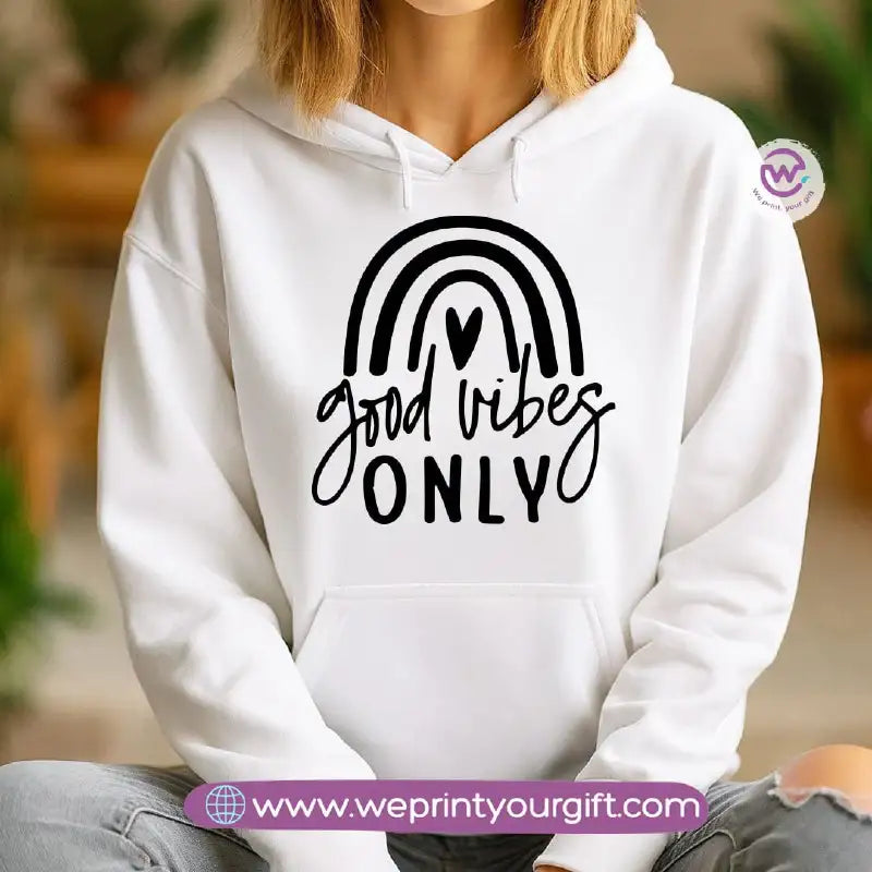 One Line Art Motivational Hoodie – Cotton Melton Unisex - WE PRINT