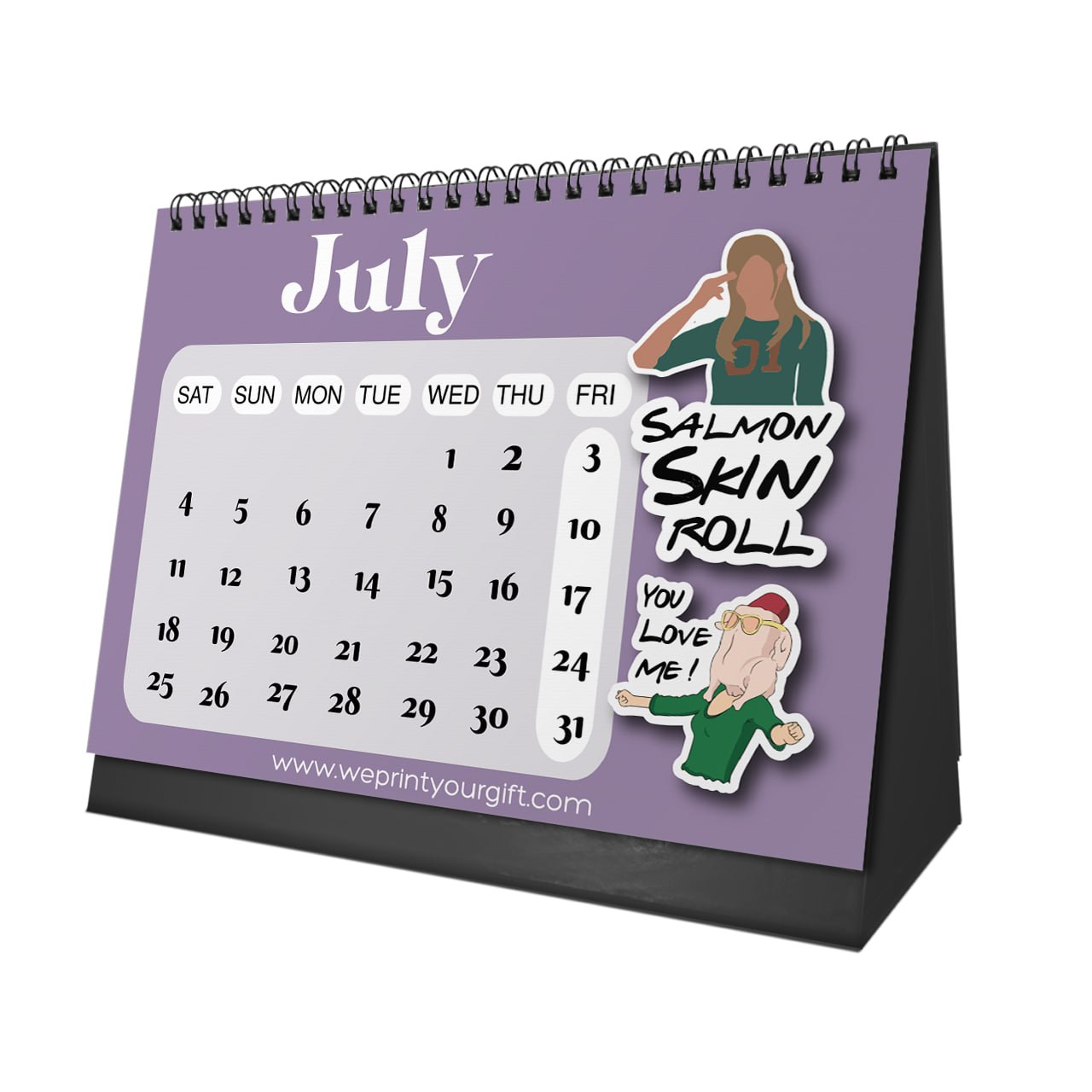 Friends TV Show Desk Calendar 2026