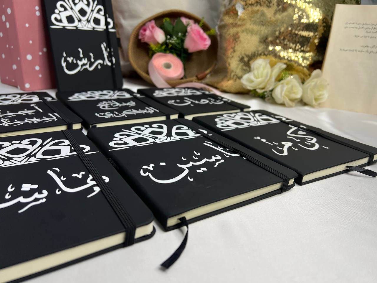 Black Notebook with Elastic Band - Buy 2 Get 1 Free