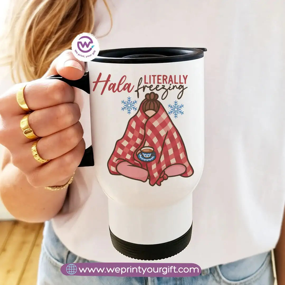Travel Mug- Christmas Design - WE PRINT