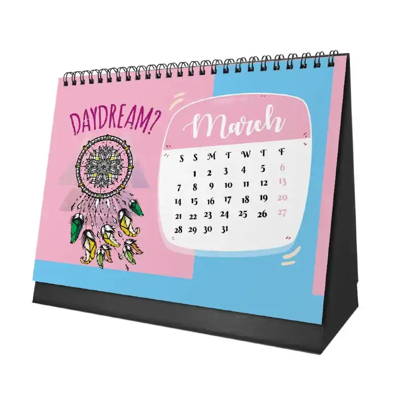 Dreamcatcher Desk Calendar 2026 - WE PRINT