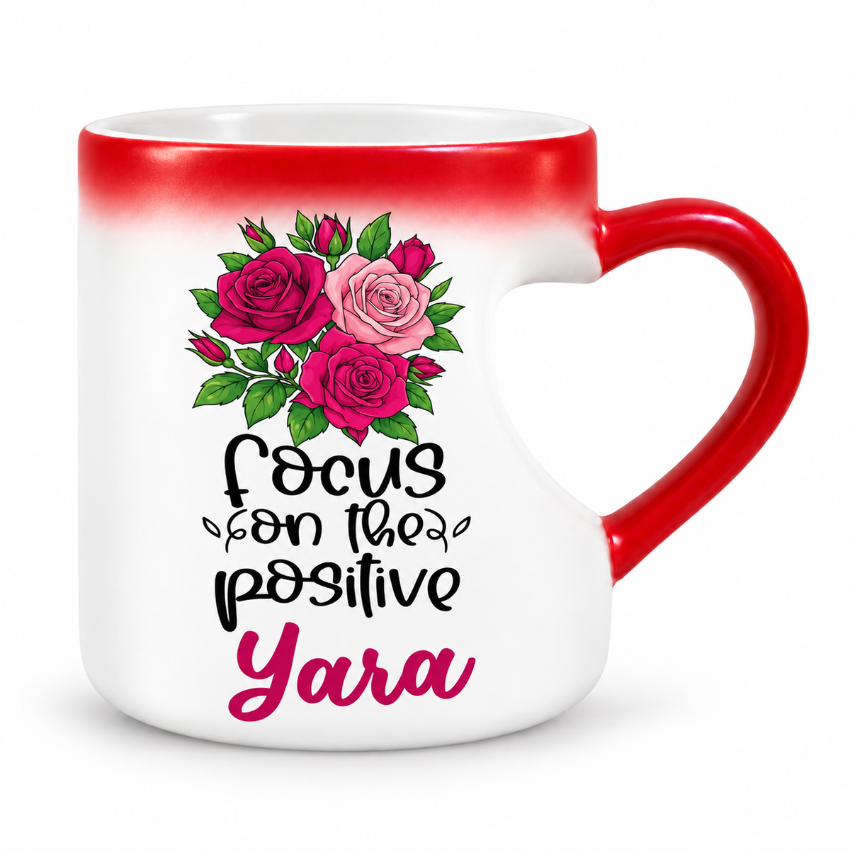 Magic Heart Handle Mug – Motivational Digital Art Designs | 350 ml