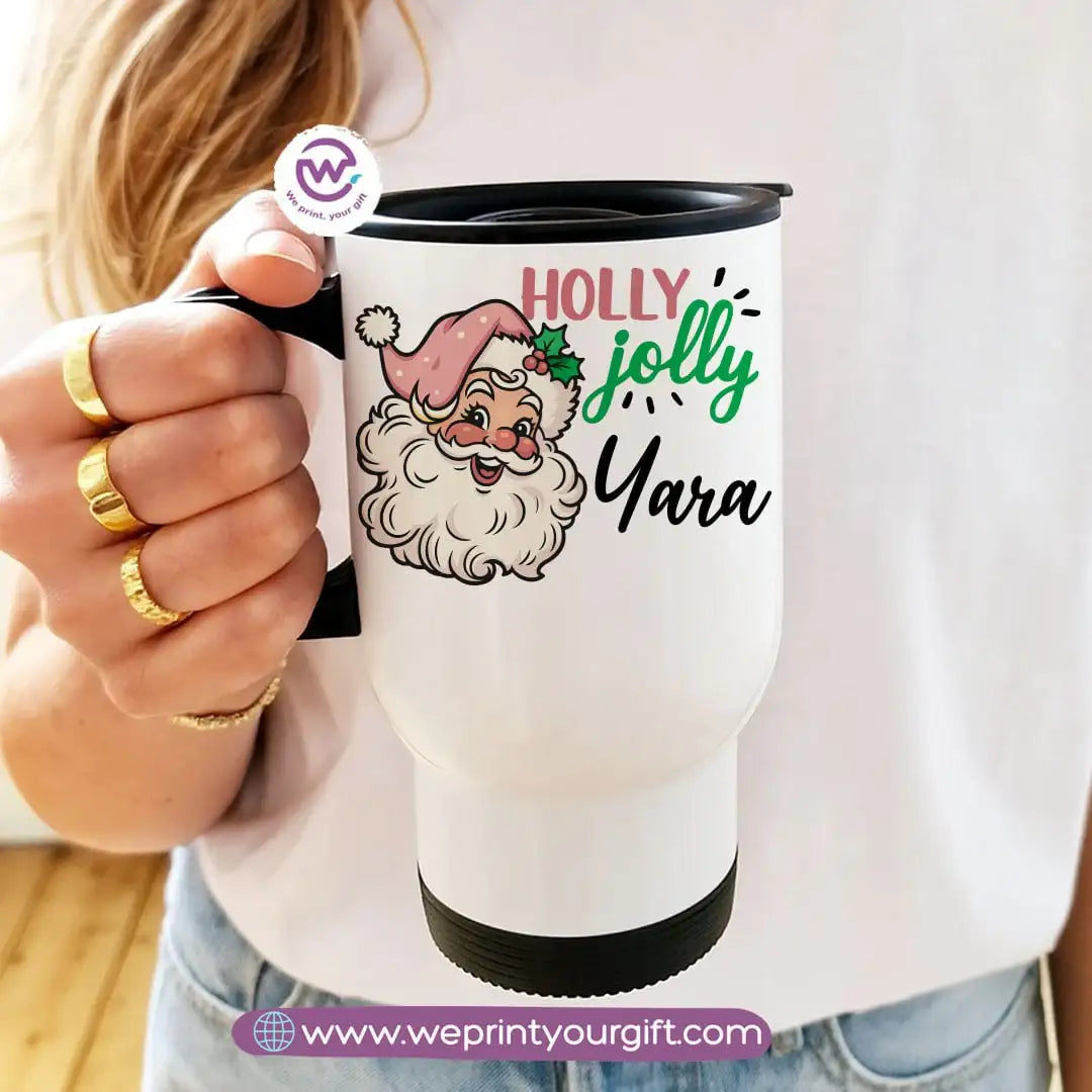 Travel Mug- Christmas Design - WE PRINT
