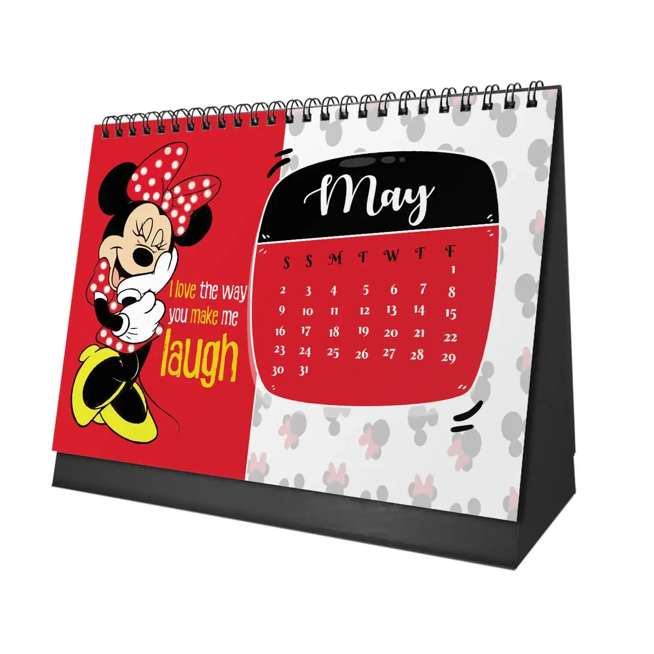 Minnie Mouse Desk Calendar 2026 - WE PRINT