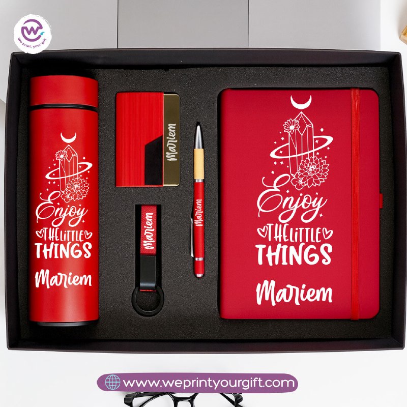 Personalized Success Gift Box with Name – 5-Piece Motivational Luxury Set