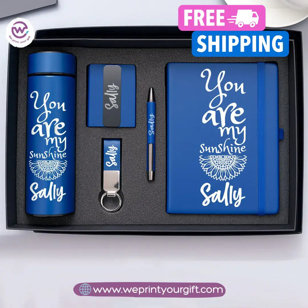 Luxury Personalized Gift Box – 5-Piece Customized Set with Name | We Print Your Gift - WE PRINT