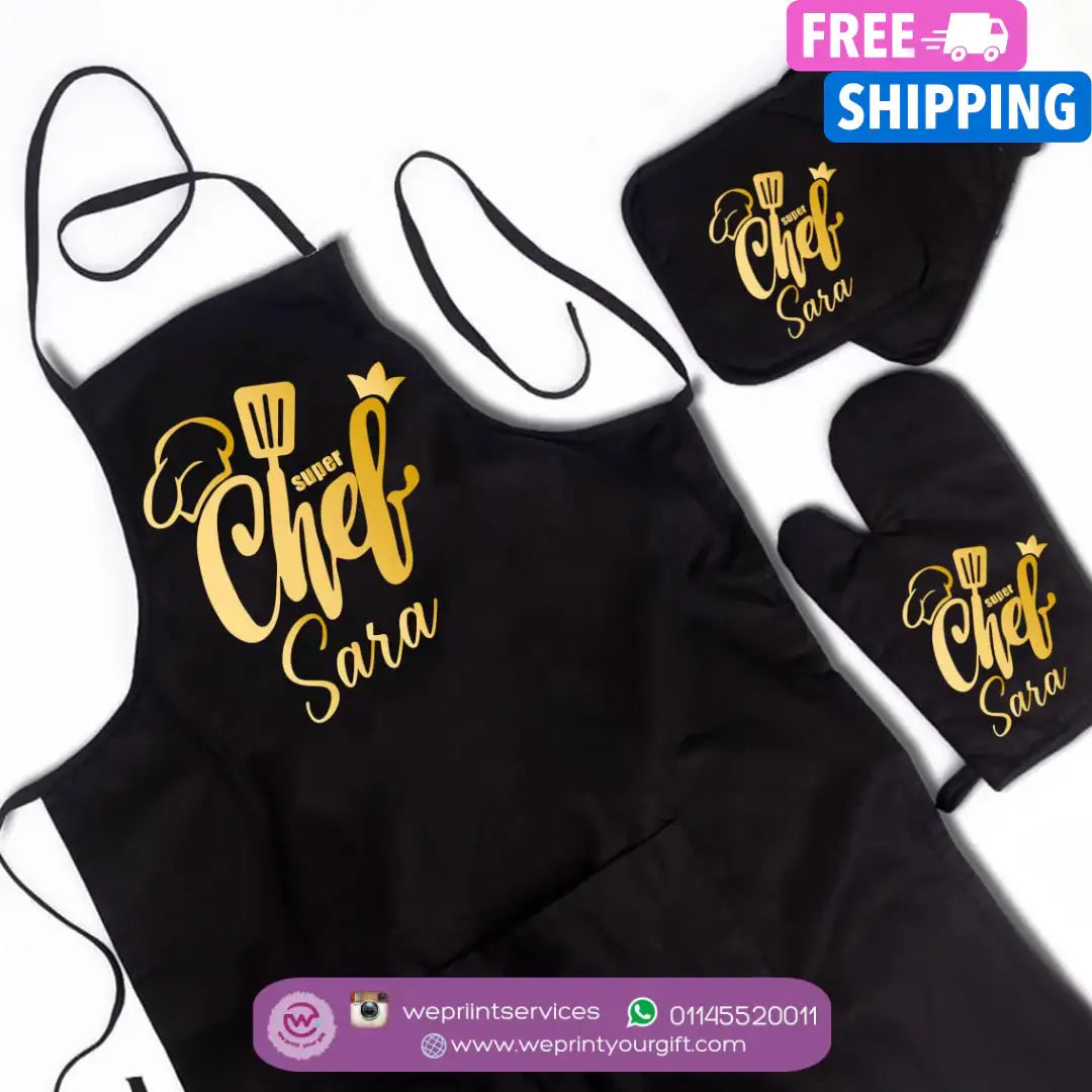 Custom Kitchen Set -3 Pieces - WE PRINT