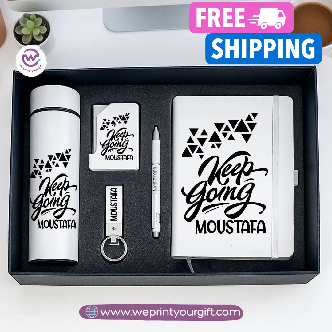 Personalized Inspirational Gift Box with Name โ 5-Piece Elegant Motivation Set - WE PRINT