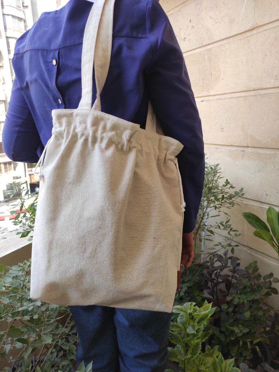 حقيبة توت مع حبل - بوهيمية