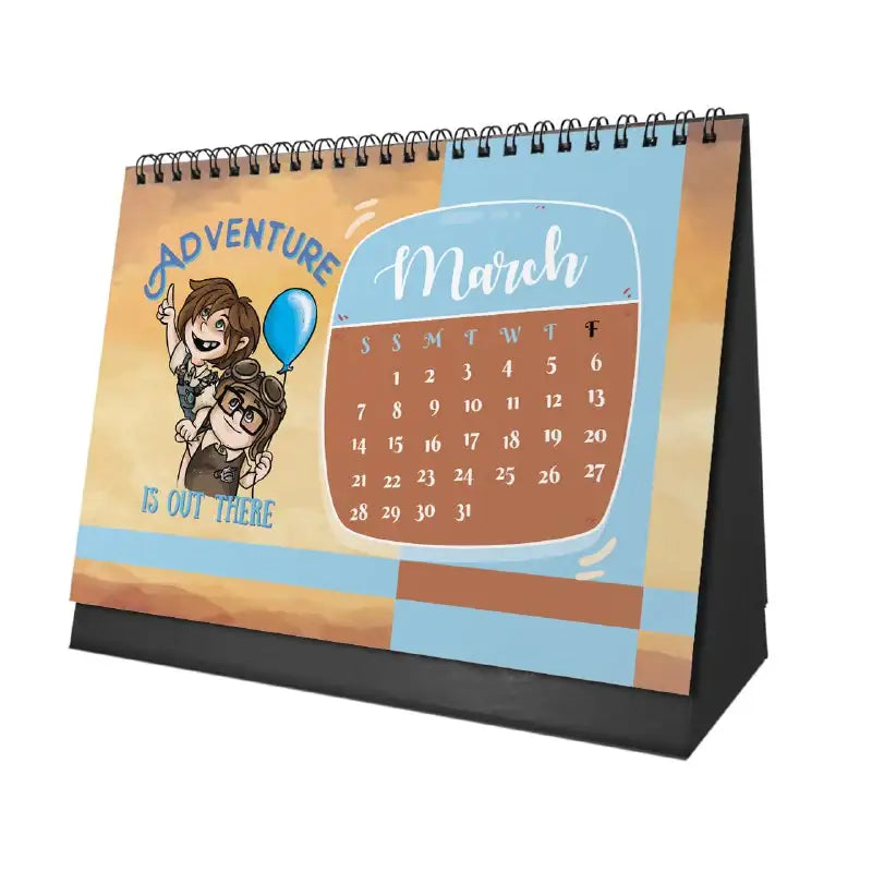 UP Movie Desk Calendar 2026 - WE PRINT