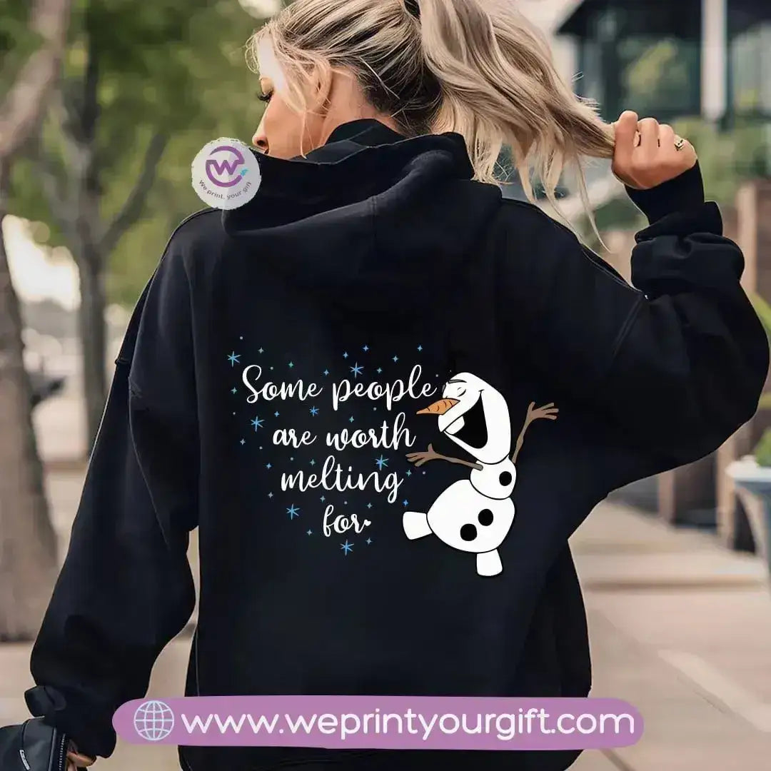 Adult hoodie- Frozen - WE PRINT