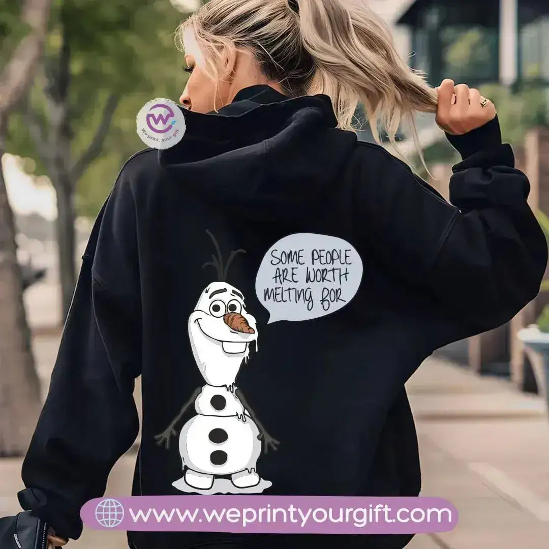 Adult hoodie- Frozen - WE PRINT