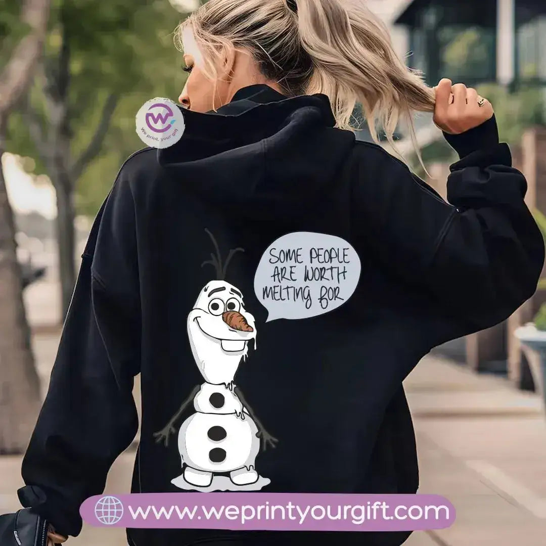 Adult hoodie- Frozen - WE PRINT