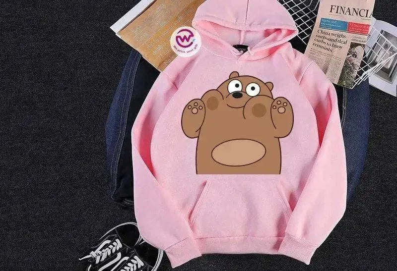 Adult Hoodies - 3 Bears - WE PRINT