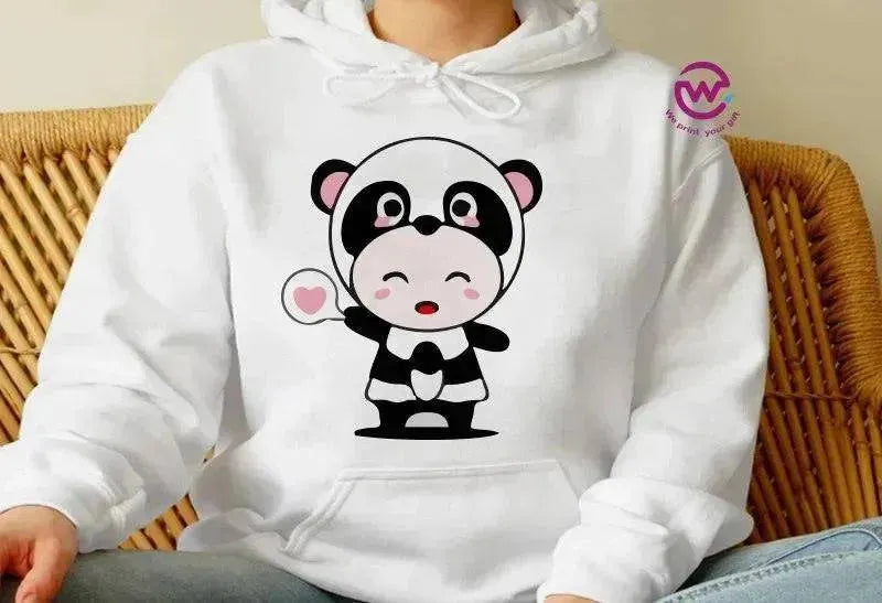 Adult Hoodies -Panda-B - WE PRINT