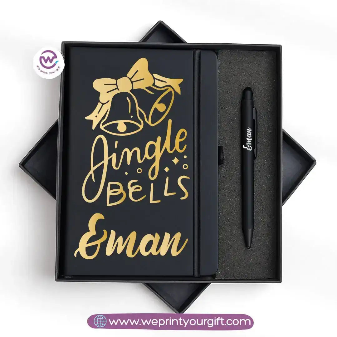 Christmas Special โ Personalized Notebook & Engraved Pen Gift Box - WE PRINT