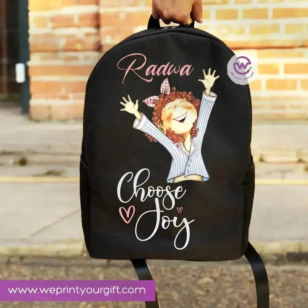 Backpack- English Inspirational quotes - WE PRINT