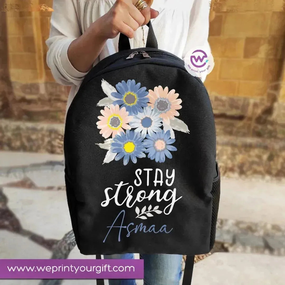 Backpack- English quotes-A - WE PRINT