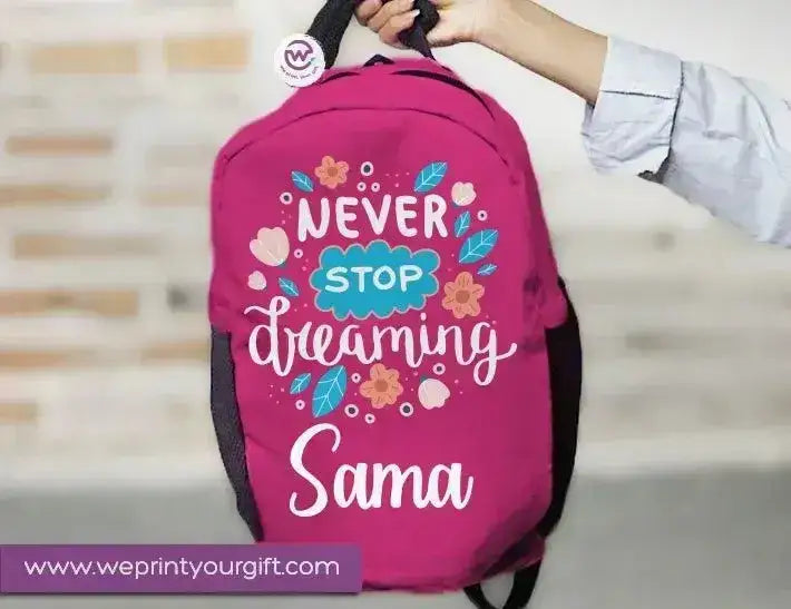 Backpack -English Quotes - WE PRINT