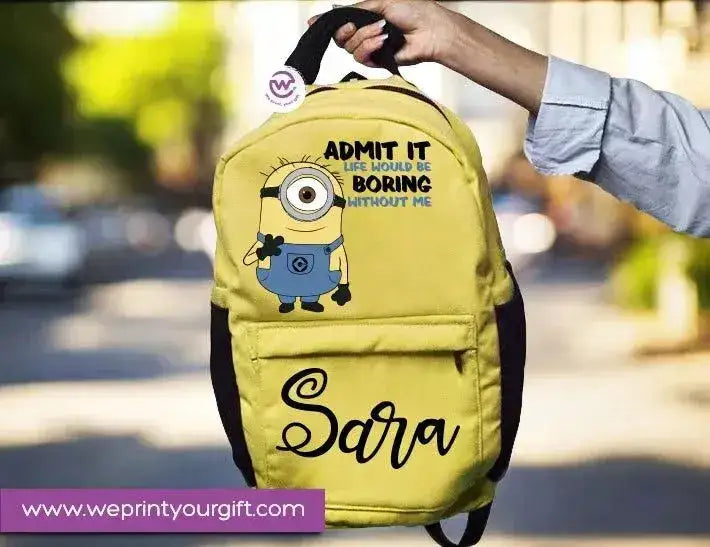 Backpack- Minions-New - WE PRINT
