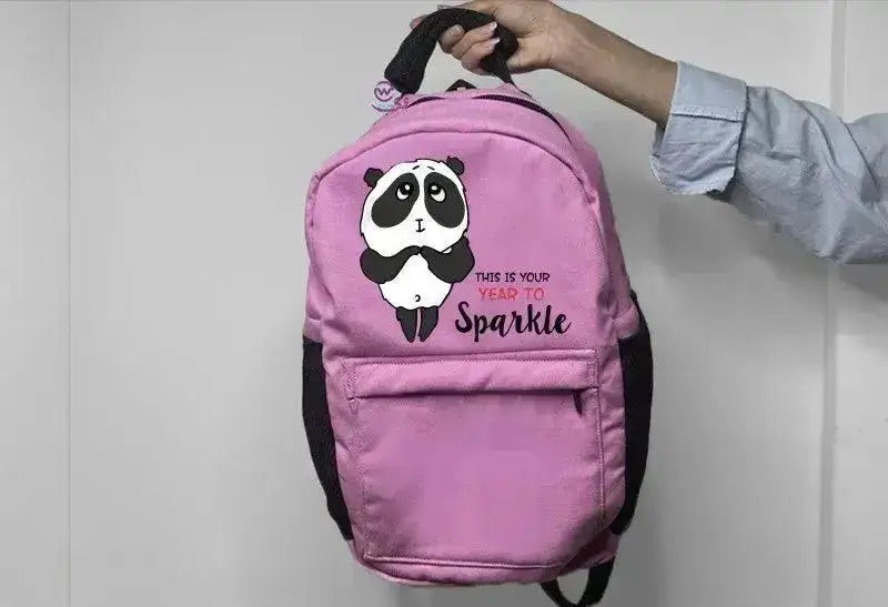 Backpack -panda - WE PRINT
