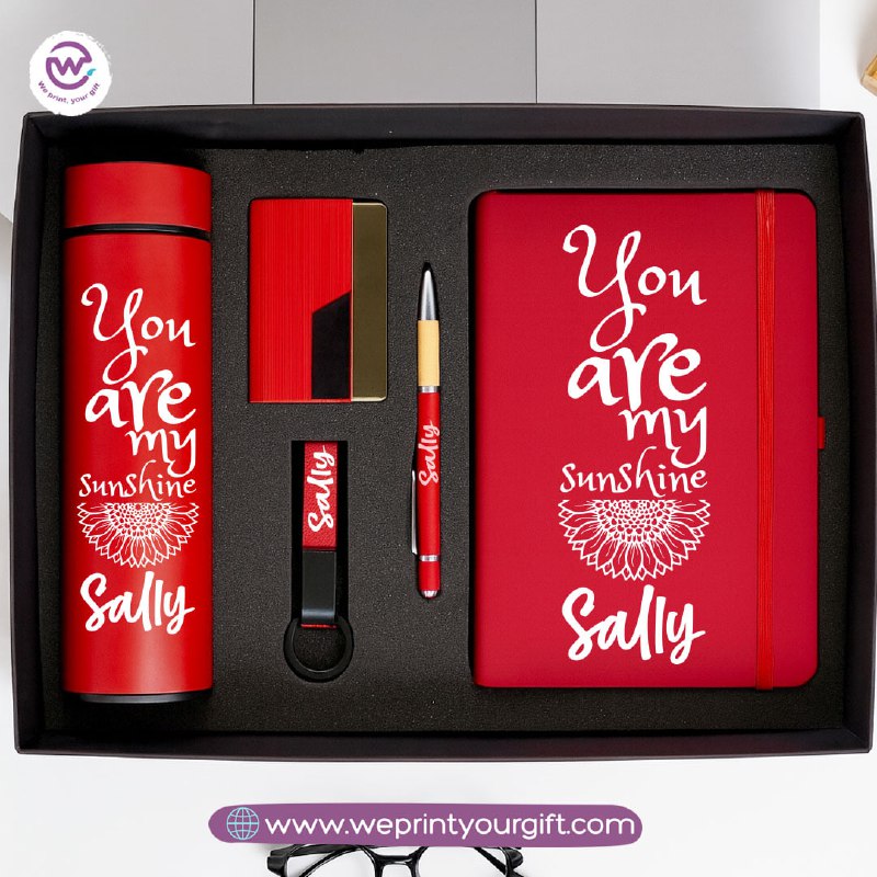 Personalized Success Gift Box with Name – 5-Piece Motivational Luxury Set