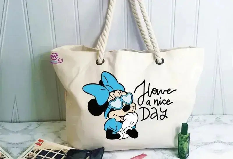 Beach -Bag- Disney- Minnie Mouse - WE PRINT