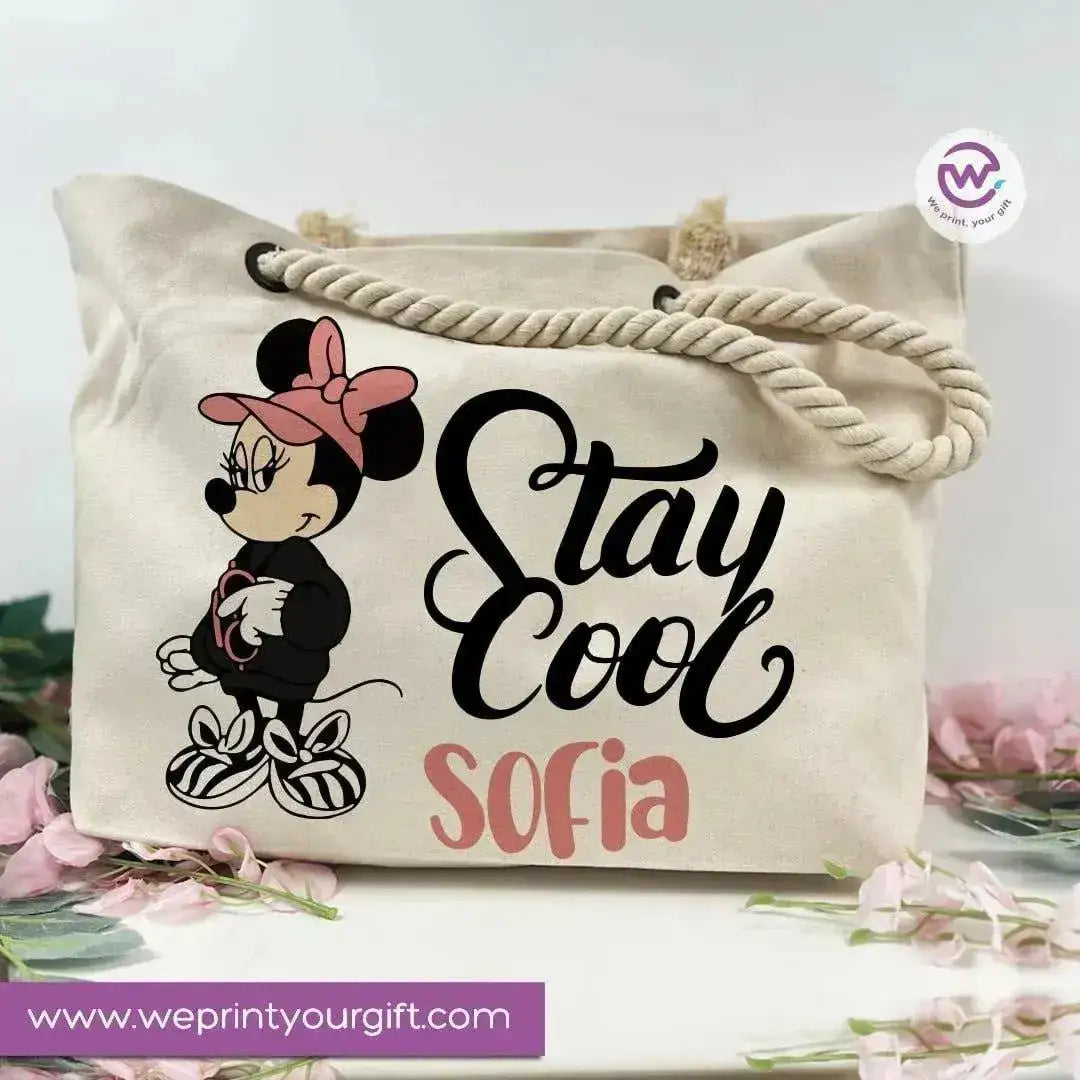 Beach-Bag - Minnie Mouse - WE PRINT
