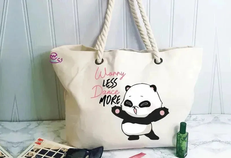 Beach -Bag- Panda - WE PRINT