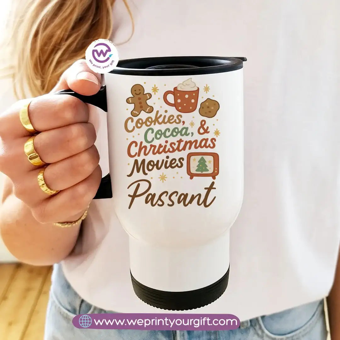 Travel Mug- Christmas Design - WE PRINT