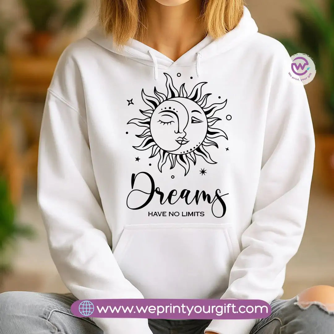 One Line Art Motivational Hoodie – Cotton Melton Unisex - WE PRINT