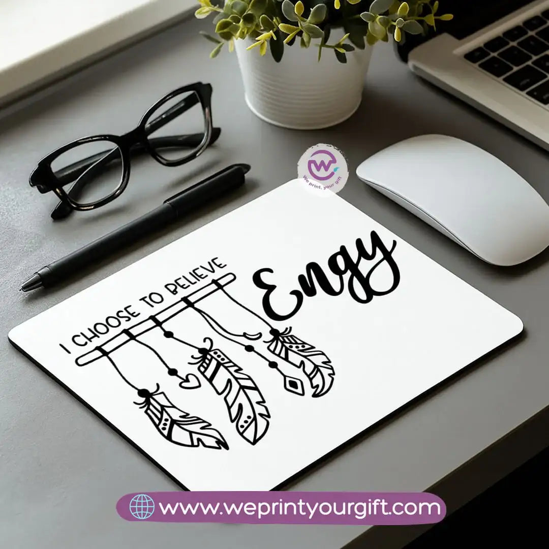 One Line Art Mouse Pad – Minimalist Artistic Desk Style - WE PRINT