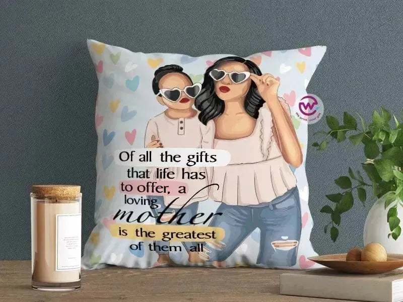 Canvas Cushion-Square Shape - Mother's Day - WE PRINT