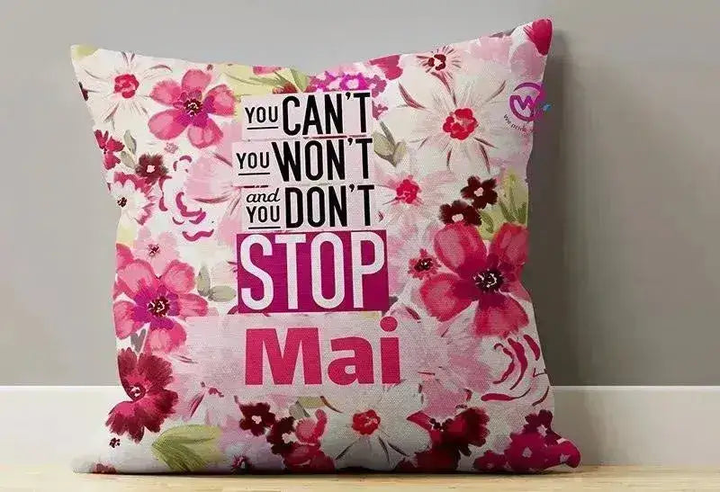 Canvas Cushion-Square Shape - Motivation - WE PRINT
