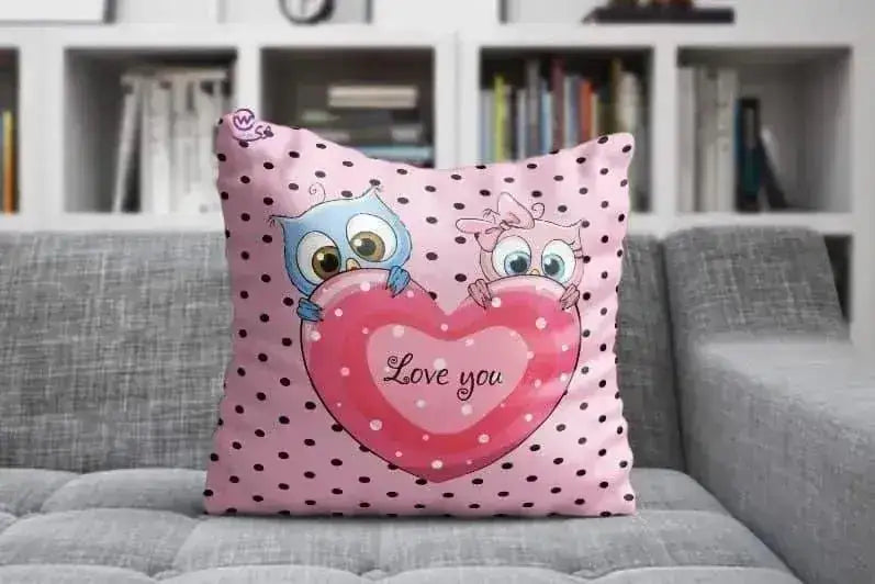 Canvas Cushion-Square Shape - Valentine's Day - WE PRINT