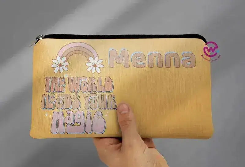 Canvas - Pencil Case -inspirational quotes - WE PRINT