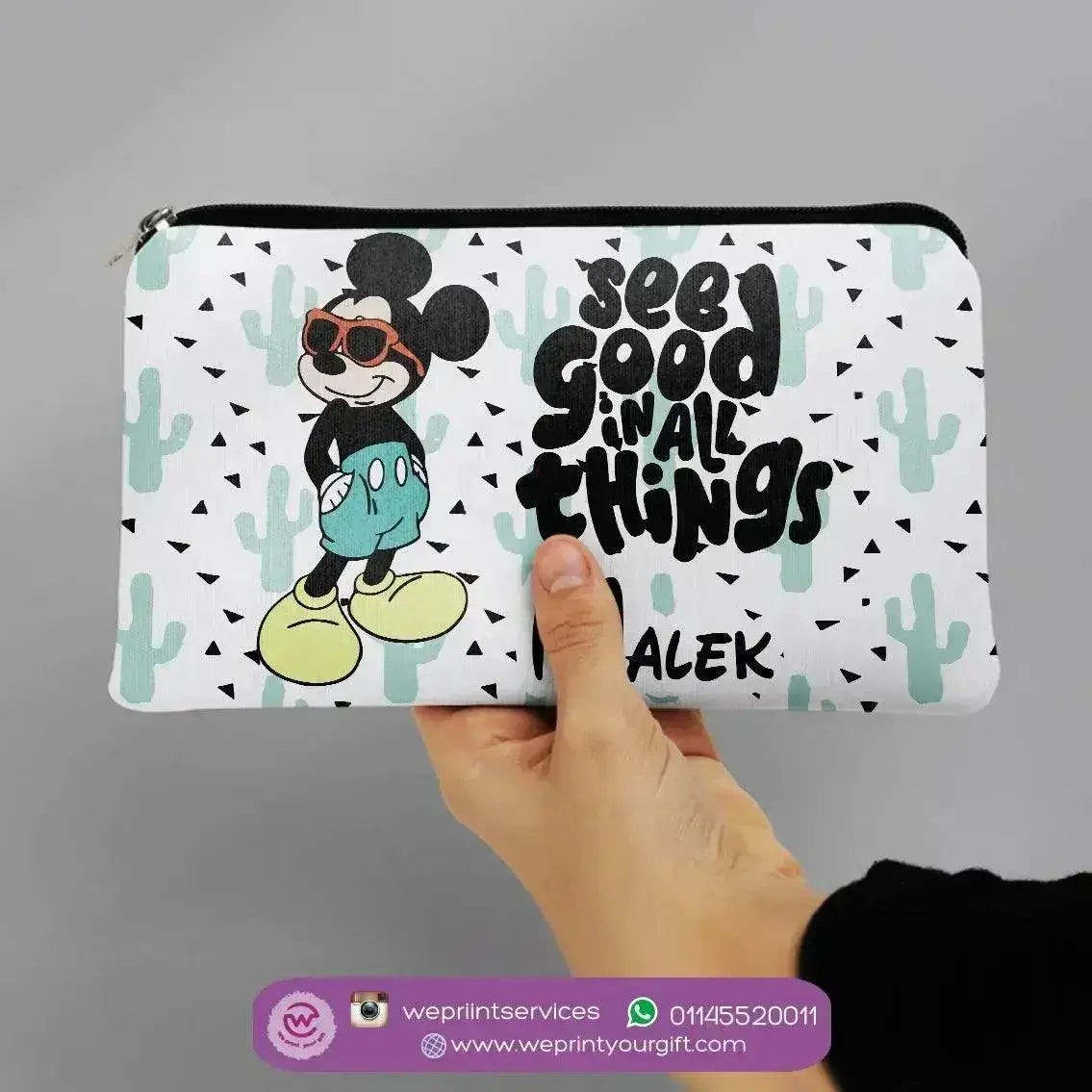 Canvas - Pencil Case - Minnie Mouse - WE PRINT