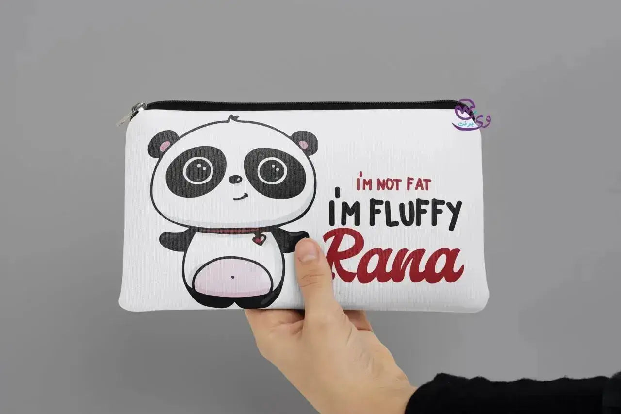 Canvas - Pencil Case - Panda - WE PRINT