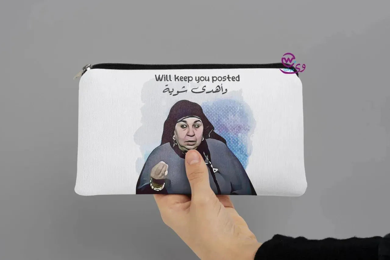 Canvas -Pencil Case-sarcasm meme -B - WE PRINT