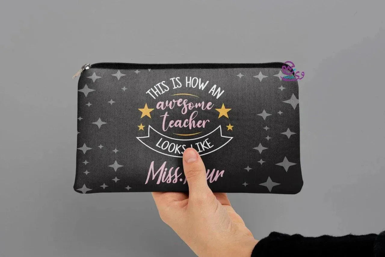 Canvas - Pencil Case - Teacher - WE PRINT