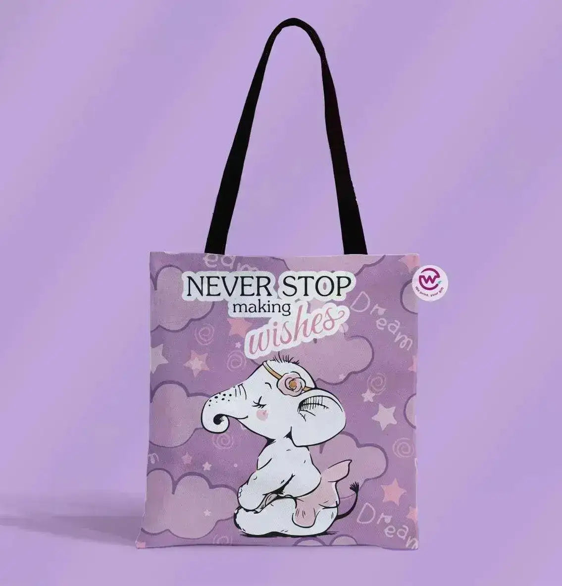 Canvas Tote Bag - Elephant - WE PRINT