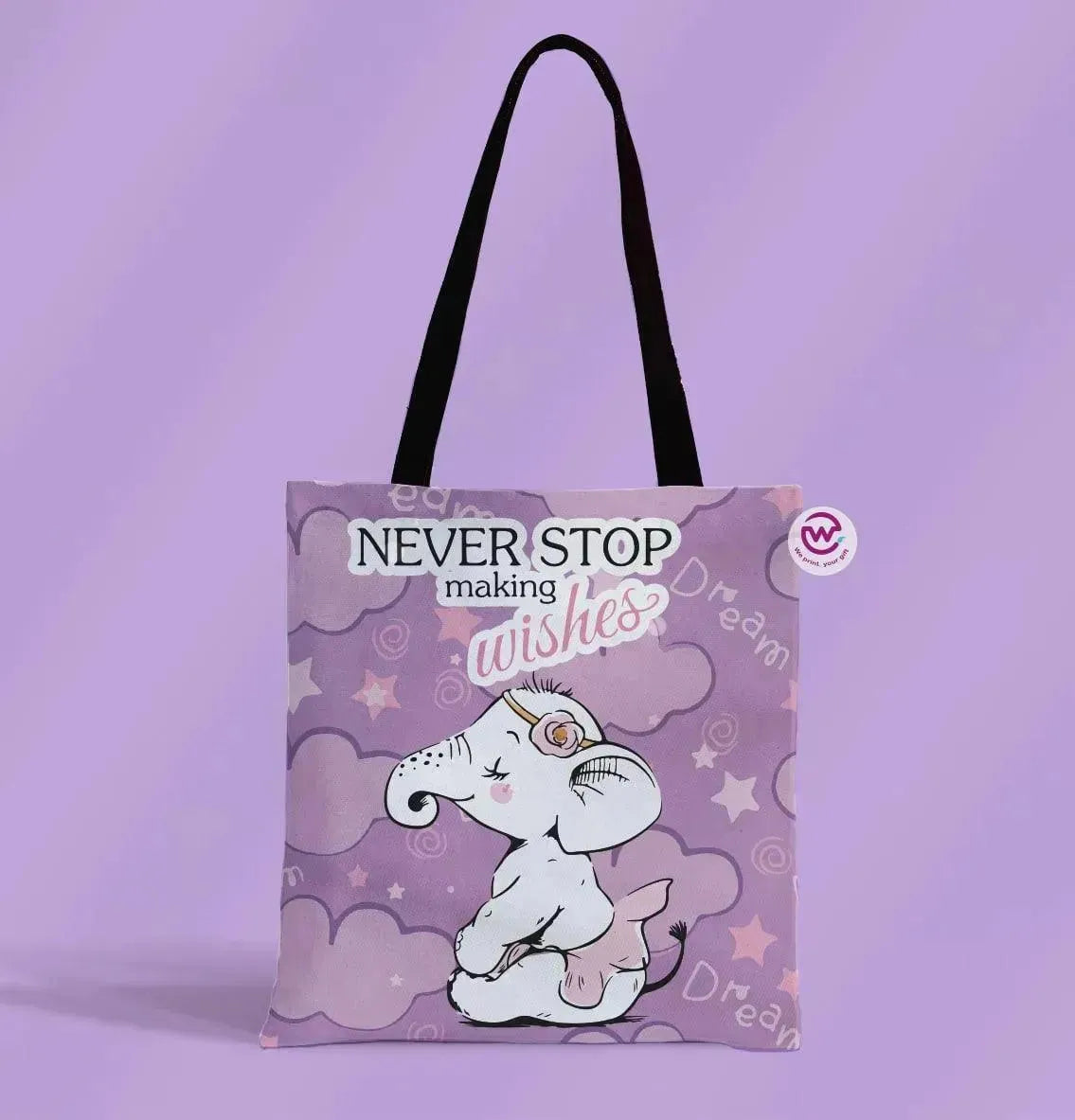 Canvas Tote Bag - Elephant - WE PRINT