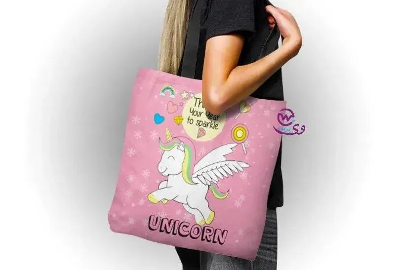 Canvas Tote Bag - Unicorn - WE PRINT