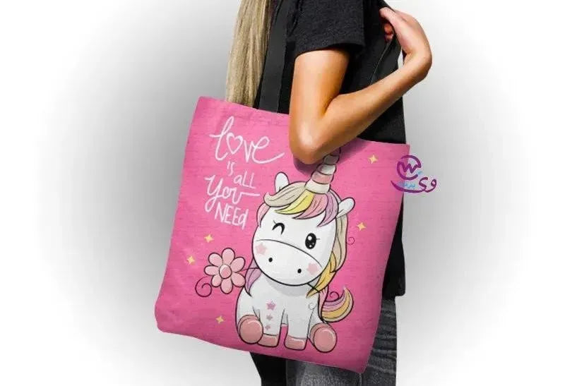 Canvas Tote Bag - Unicorn - WE PRINT