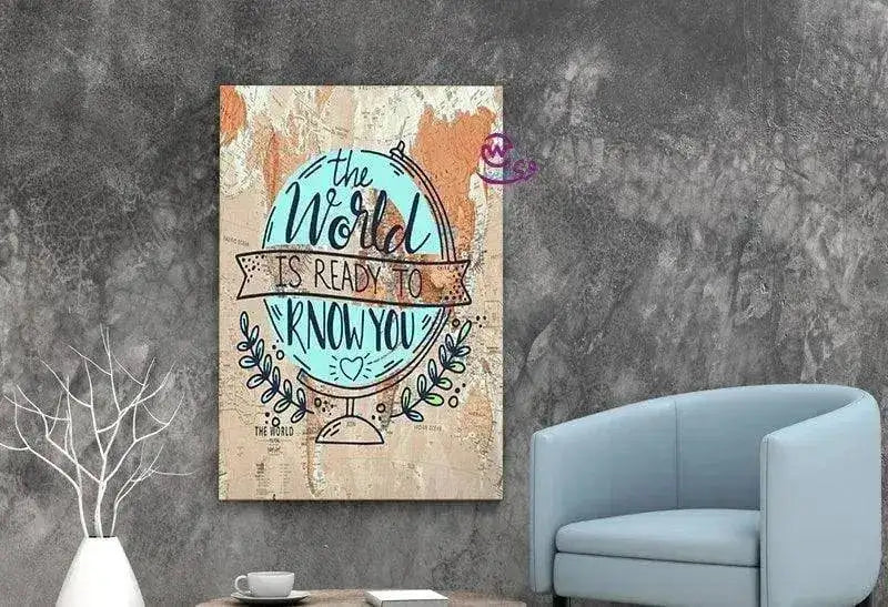 Canvas wall Frame - Motivational Quotes - WE PRINT