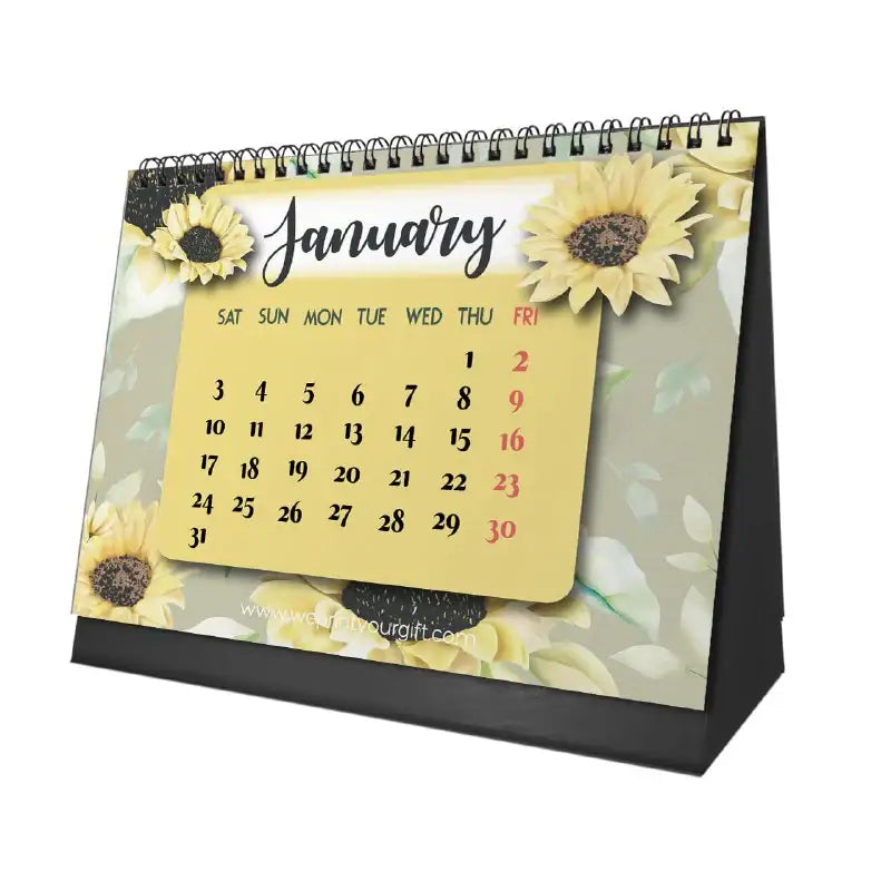 Sunflower Calendar 2026 - WE PRINT
