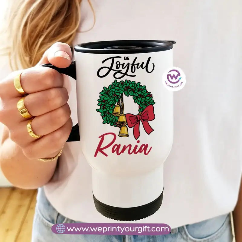Travel Mug- Christmas Design - WE PRINT