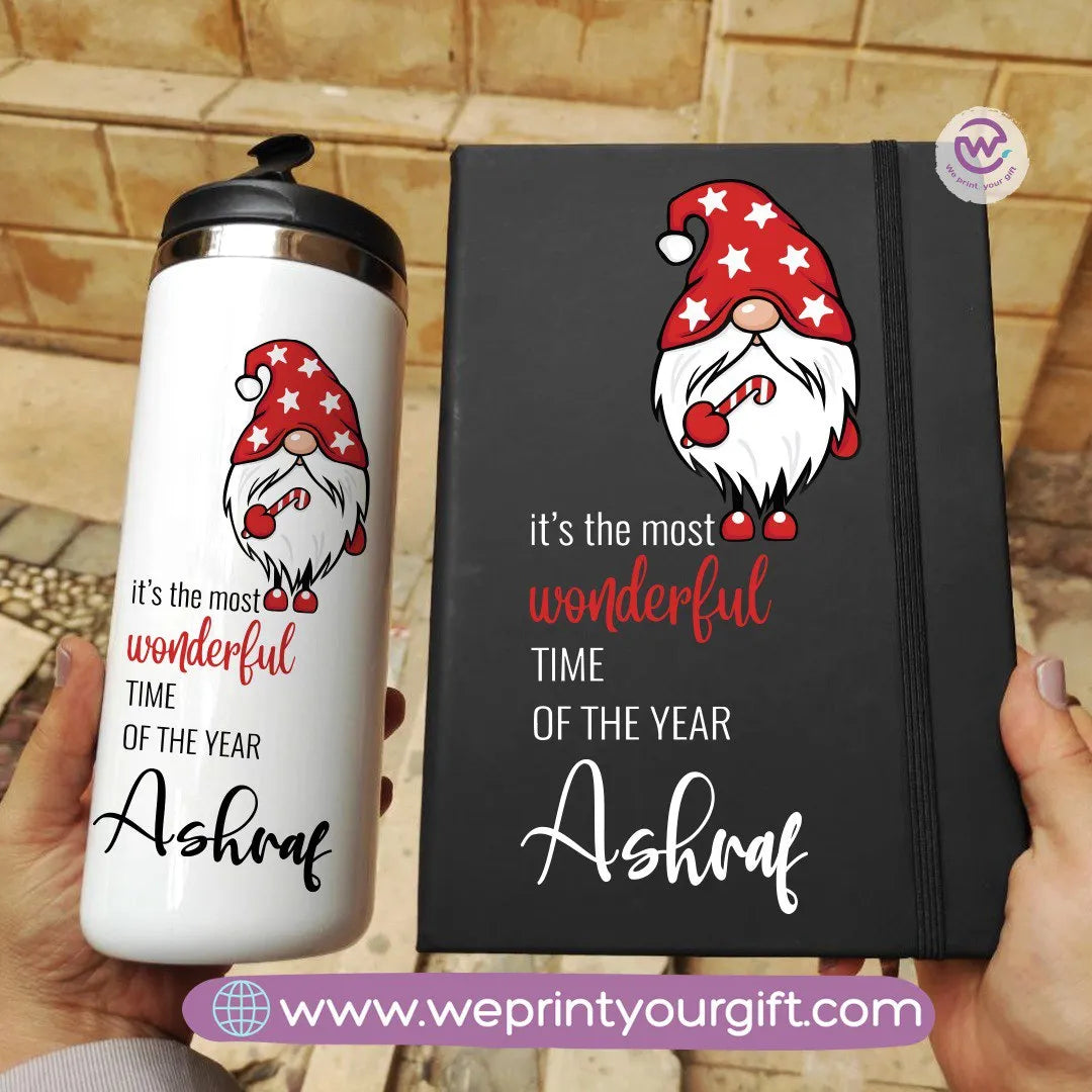Christmas set (Starbucks mug+ Rubber notebook) - WE PRINT